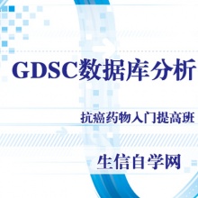 GDSC数据库数据下载整理及统计分析
