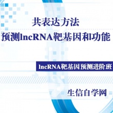 共表达方法预测lncRNA靶基因