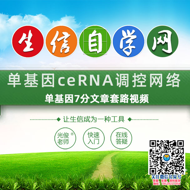 单基因文章套路视频/单基因ceRNA调控网络