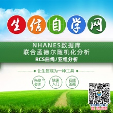 NHANES数据库联合孟德尔随机化分析(RCS曲线/亚组分析)