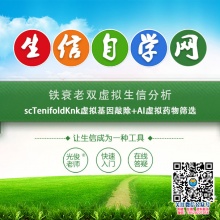 铁衰老双虚拟生信分析(scTenifoldKnk虚拟基因敲除+AI虚拟药物筛选)